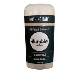 Humble Brands Black Spruce Natural Deodorant 2.5 oz New